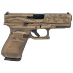 Glock 23 Gen5 MOS .40 S&W Battle Worn Flag Cerakote Handgun