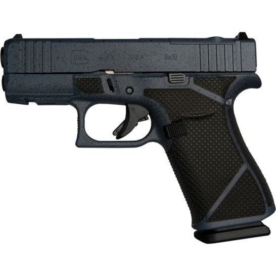 Glock G43X MOS Subcompact 9mm 3.41" 10rds, Urban Stonewash