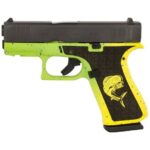 Glock G43X Subcompact 9mm 3.41" 10rds, Mahi Frame & Black Slide