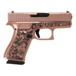 Glock G43 Gen3 Subcompact 9mm 3.41" 6rds, Hibiscus Chimera