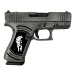 Glock G43X Subcompact 9mm 3.41" 10rds, Trump Inlaid White