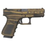 Glock 23 Gen4 .40 S&W Pistol 10rd 4 Battlefield Grey Distr. Flag