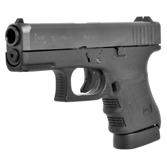 Glock 36 Gen3 .45 ACP 3.78" 6+1rds, Black