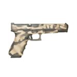 Glock G40 Gen4 MOS 10mm 6.02" 15rd Pistol, Sandstorm Camo