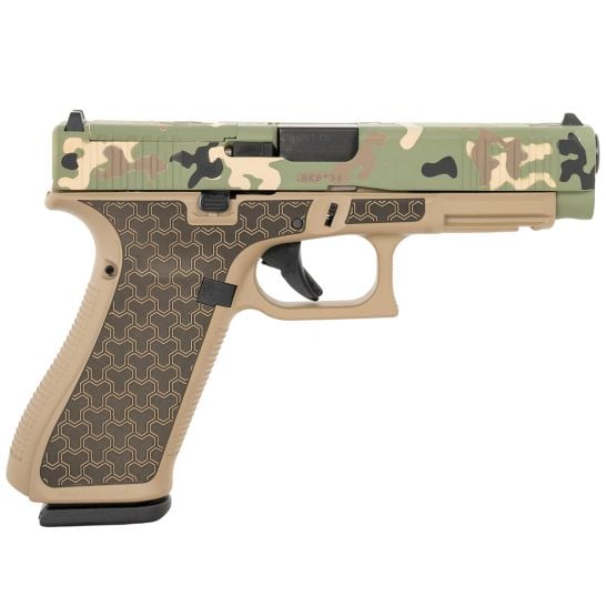 Glock G47 Gen5 MOS 9mm 4.49" Pistol 17rds, Coyote Tan - PA475S204MOSYNOTHUNTER