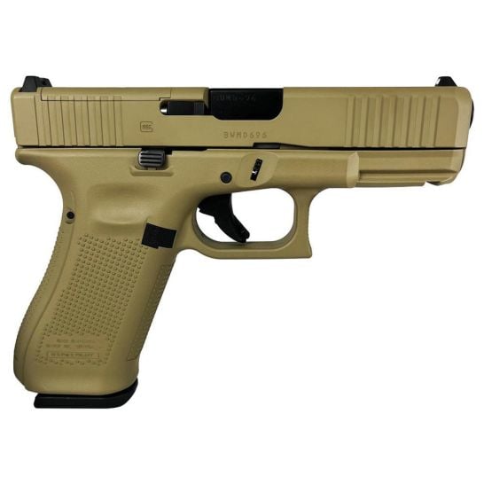 Glock G45 Gen5 MOS Custom FDE Compact Crossover 9mm 4.02" 17rds, Flat Dark Earth