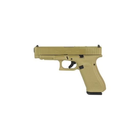 Glock G47 Gen5 MOS Standard 9mm 4.49" 17rds, Coyote Tan