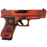 Glock G48 Custom Texas Orange Compact 9mm 4.17 10rds, Texas Orange