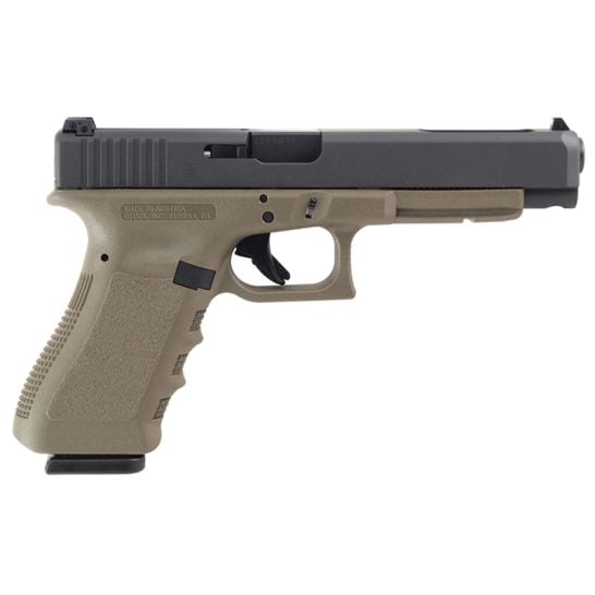 Glock G34 Gen3 Competition 9mm 5.31" 10rds, OD Green