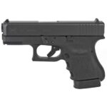 Glock 36 .45 ACP Pistol, 3.77 Barrel, Fixed Sights, Black