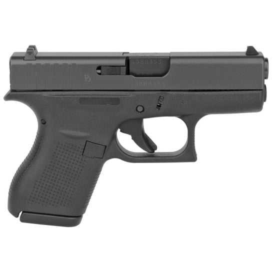 Glock 42 G42 Subcompact .380 ACP 3.25" 6rds, Black