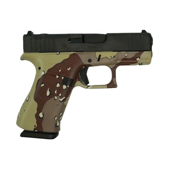 Glock G43X MOS Chocolate Chip Subcompact 9mm 3.41" 10rds