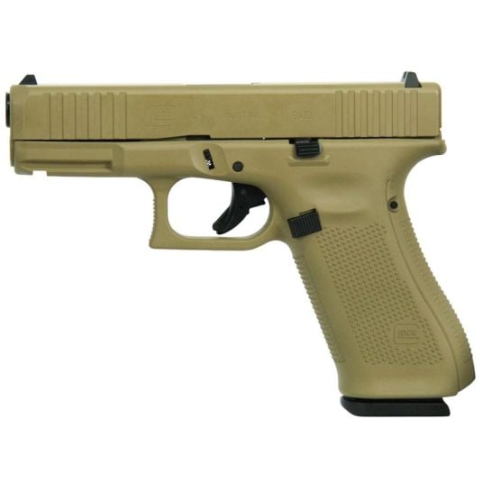 Glock G45 Gen5 Custom FDE Compact Crossover 9mm 4.02" 17rds, Flat Dark Earth
