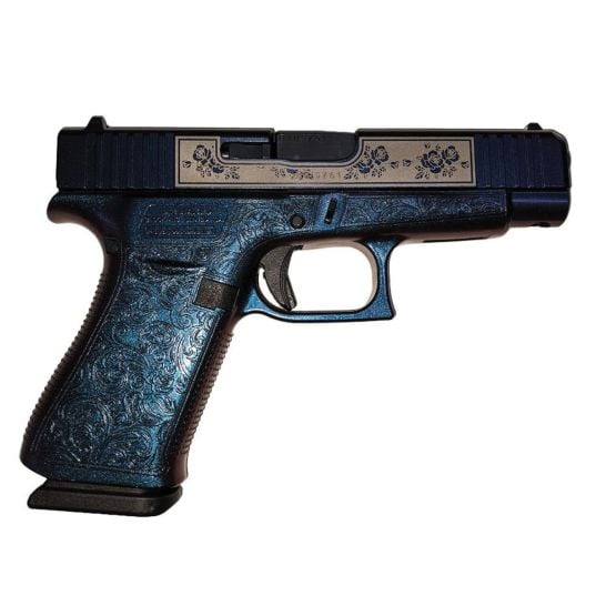 Glock G48 Gen5 Glock & Roses Compact 9mm 4.17" 10rds, Mongoose Purple