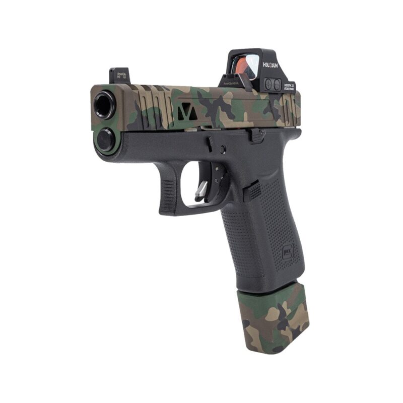 GS Custom 43X Combat Optic Cut M81 Camo 9mm w/ Holosun 507K
