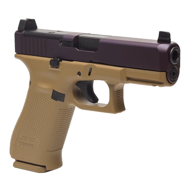Glock 19X MOS w/ Plum PVD Refinished Slide (PB&J Edition)