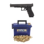 Glock 40 MOS 10mm 6 Pistol & 250rds Of AAC 10mm Auto 180gr FMJ Blue Ammo Can
