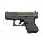 Glock 26 Gen4 9mm Pistol, Grey American Flag Cerakote