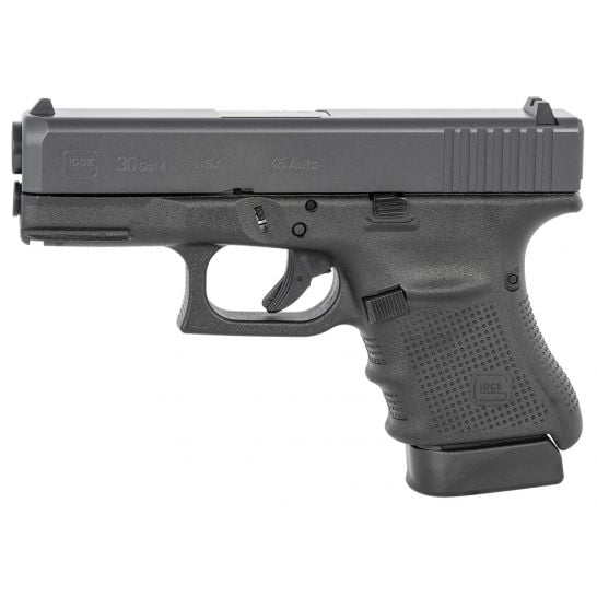 Glock 30 Gen4 .45 ACP Pistol, Black