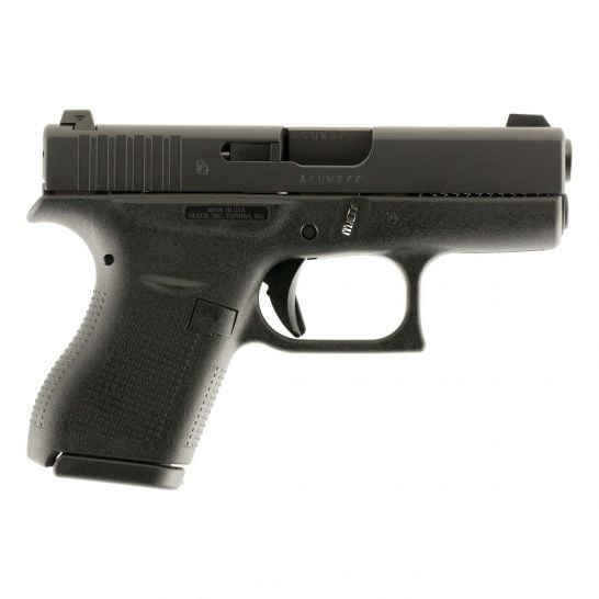 Glock 42 .380 ACP Pistol with Night Sights, Black