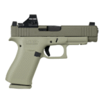 Glock 48 MOS 9mm 10rd Pistol w/Holosun 407K, "Debo" Green - PA4850204NODGHS
