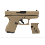 Glock G42 Liberty 3.26" .380acp 6rd Pistol, Barrett Brown - ACG-57095